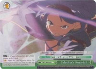 Mothers Rosario Parallel Foil SAO/SE26-E20 C Sword Art Online II Vol.2 Card