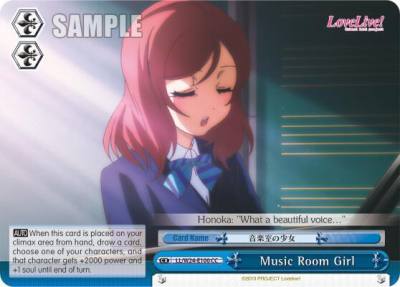 Music Room Girl LL/W24-E100 CC Love Live! Card