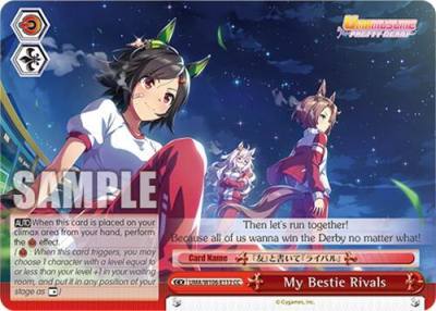 My Bestie Rivals CC UMA/W106-E113 Umamusume: Pretty Derby Card