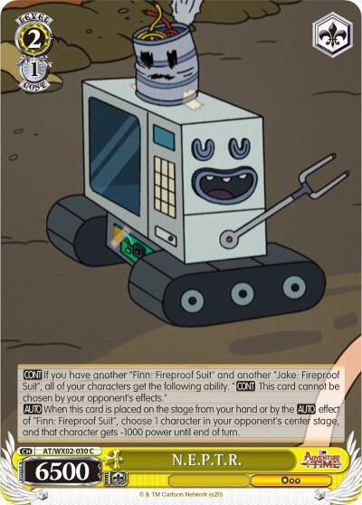 NEPTR AT/WX02-030 C Adventure Time Card
