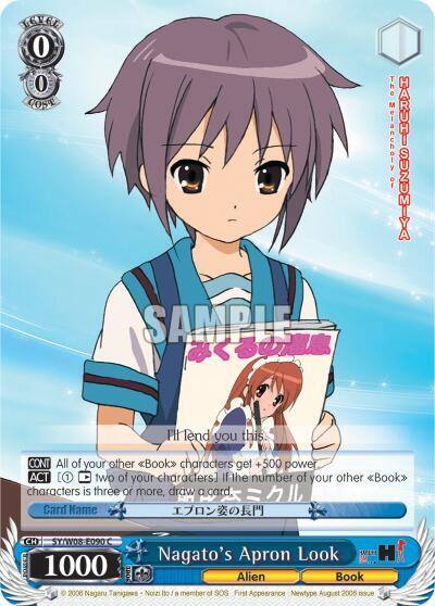 Nagatos Apron Look SY/W08-E090 C The Melancholy of Haruhi Suzumiya Card
