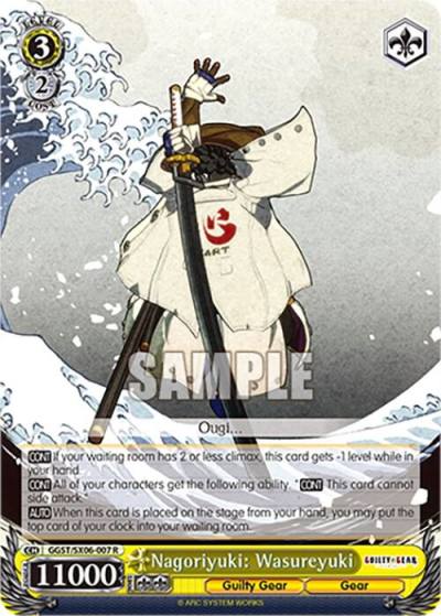 Nagoriyuki Wasureyuki GGST/SX06-007 R Guilty Gear -Strive- Card