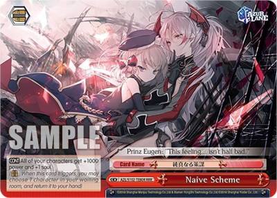 Naive Scheme RRR AZL/S102-TE80R RRR Azur Lane Card