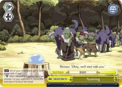 Naming TSK/S70-TE09 TD That Time I Got Reincarnated as a Slime Card