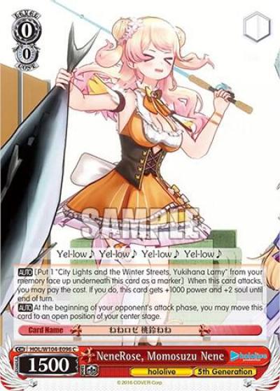 NeneRose Momosuzu Nene HOL/W104-E096 C hololive production Vol.2 Card