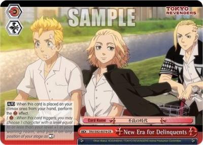 New Era for Delinquents TRV/S92-E074 CR Tokyo Revengers Card