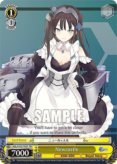 Newcastle AZL/S102-TE31 TD Azur Lane Card
