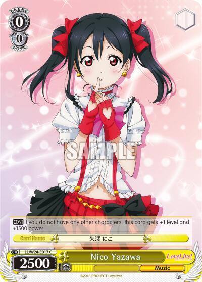Nico Yazawa LL/W24-E017 C Love Live! Card