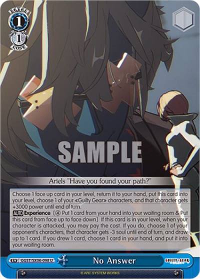 No Answer GGST/SX06-098 U Guilty Gear -Strive- Card