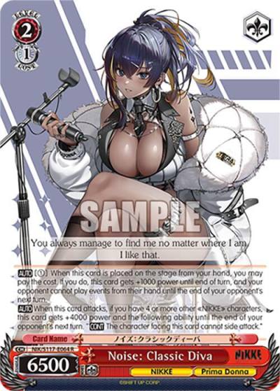 Noise Classic Diva NIK/S117-E064 R GODDESS OF VICTORY: NIKKE Card