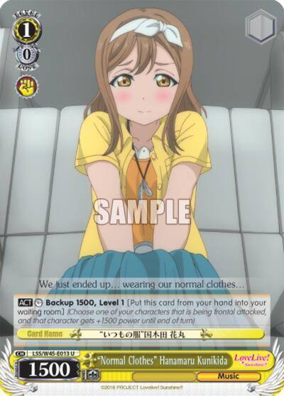 Normal Clothes Hanamaru Kunikida LSS/W45-E013 Love Live! Sunshine!! Card
