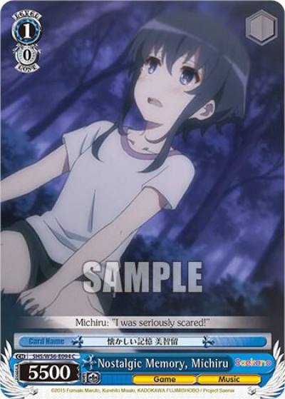Nostalgic Memory Michiru SHS/W56-E094 C Saekano: How to Raise a Boring Girlfriend Card