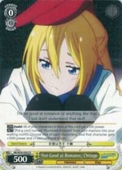 Not Good at Romance Chitoge NK/W30-E003 R NISEKOI -False Love- Card