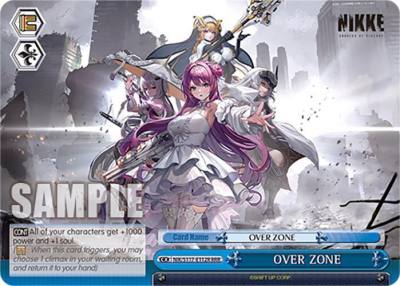 OVER ZONE RRR NIK/S117-E112R RRR GODDESS OF VICTORY: NIKKE Card