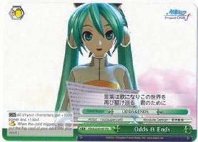 Odds and Ends PD/S22-E107 TD Hatsune Miku -Project DIVA- f Card