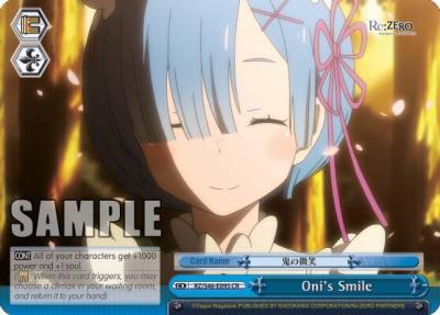 Onis Smile RZ/S46-E095 CR Re:ZERO Card
