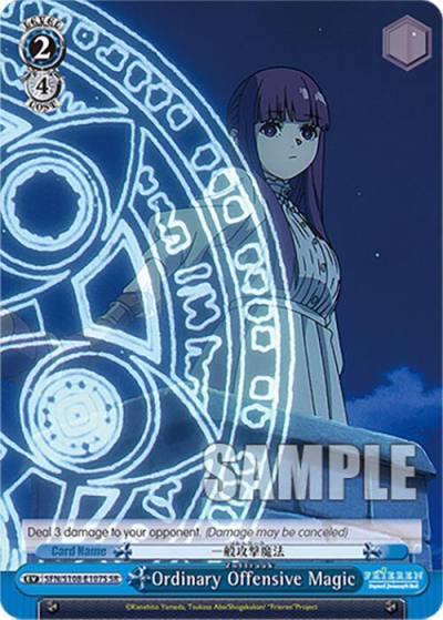Ordinary Offensive Magic SR SFN/S108-E107S SR Frieren: Beyond Journey’s End Card