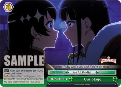 Our Stage RSL/S98-E045 CC Revue Starlight The Movie Card