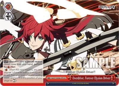 Overdrive Forever Elysion Driver GGST/SX06-079 CC Guilty Gear -Strive- Card