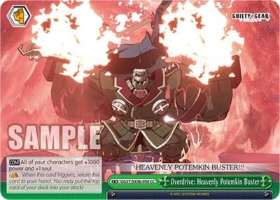 Overdrive Heavenly Potemkin Buster GGST/SX06-050 CC Guilty Gear -Strive- Card