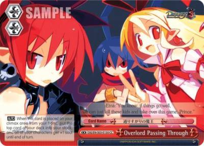 Overlord Passing Through DG/EN-S03-E130 CC Disgaea Card