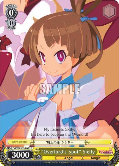 Overlords Spot Sicily DG/EN-S03-E023 C Disgaea Card