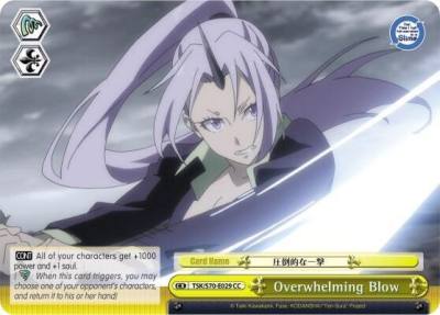Overwhelming Blow TSK/S70-E029 CC That Time I Got Reincarnated as a Slime Card