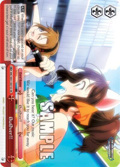 OwOver SR IMC/W41-E073S SR The iDOLM@STER Cinderella Girls Card