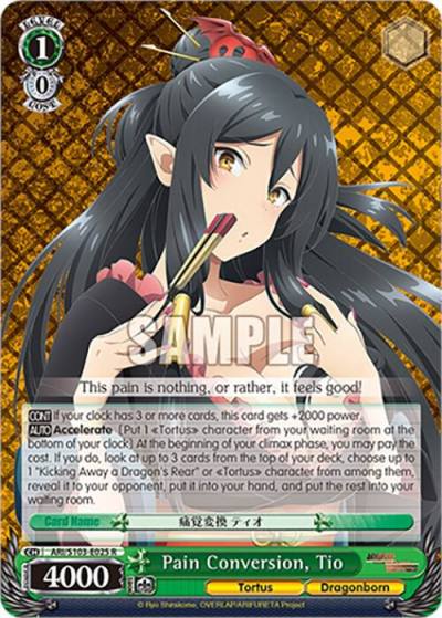 Pain Conversion Tio ARI/S103-E025 R Arifureta: From Commonplace to World's Strongest Card