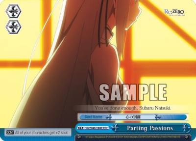 Parting Passions RZ/S46-TE41 TD Re:ZERO Card