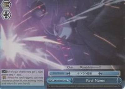 Past Name Parallel Foil SAO/SE23-E34 C Sword Art Online II Card