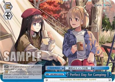 Perfect Day for Camping LRC-WE47-E53 N Lycoris Recoil Premium Booster Card