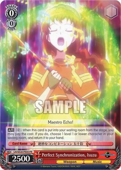 Perfect Synchronization Isuzu LH/SE20-PE05 PR LOG HORIZON Power Up Set Card
