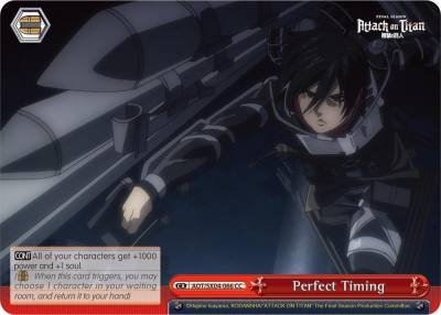 Perfect Timing AOT/SX04-066 CC Attack On Titan: Final Season Card