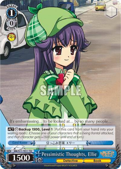 Pessimistic Thoughts Ellie MK/S11-TE11 PR Promo Cards Card