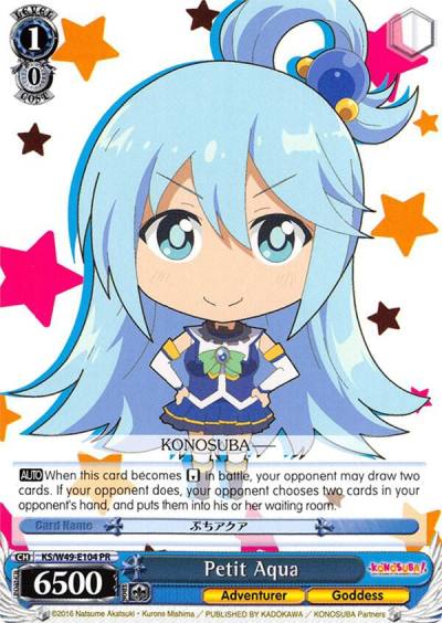 Petit Aqua KS/W49-E104 PR KonoSuba Card