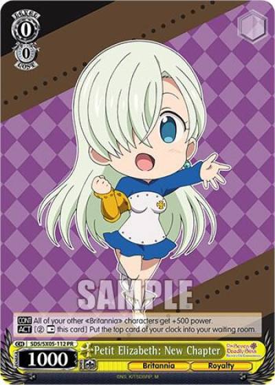 Petit Elizabeth New Chapter SDS/SX05-112 PR The Seven Deadly Sins: Revival of The Commandments Card
