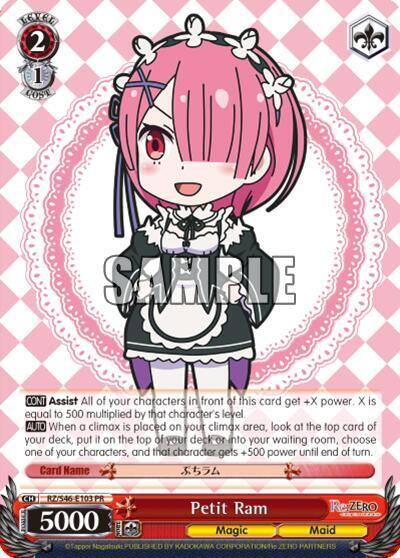 Petit Ram RZ/S46-E103 Re:ZERO Card