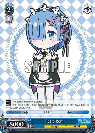 Petit Rem RZ/S46-E105 Re:ZERO Card