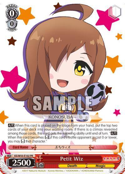 Petit Wiz KS/W55-E102 PR KonoSuba 2 Card