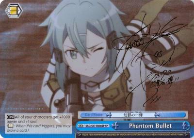 Phantom Bullet SP SAO/S47-E098SP SP Sword Art Online Re: Edit Card
