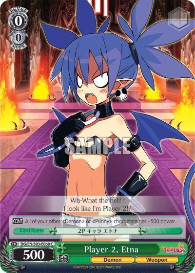 Player 2 Etna DG/EN-S03-E068 C Disgaea Card