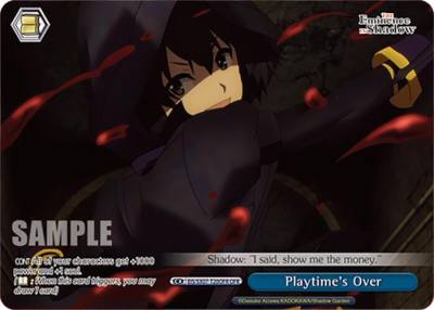 Playtime s Over OFR EIS/SX07-T20OFR The Eminence in Shadow Card