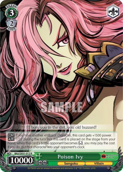Poison Ivy BNJ/SX01-012 R Batman Ninja Card