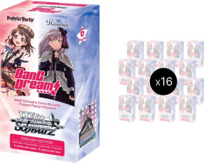 PoppinParty x Roselia Extra Booster Box Case Poppin’Party x Roselia Card