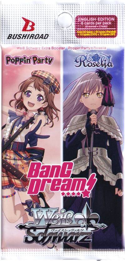 PoppinParty x Roselia Extra Booster Pack Poppin’Party x Roselia Card