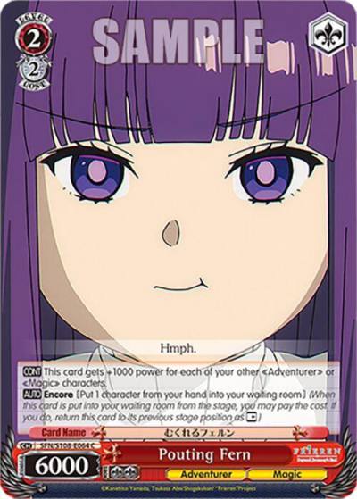 Pouting Fern SFN/S108-E064 C Frieren: Beyond Journey’s End Card