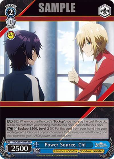 Power Source Chi SR EIS/SX07-075S The Eminence in Shadow Card