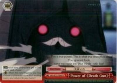 Power of Death Gun SAO/SE23-TE08 TD Sword Art Online II Card