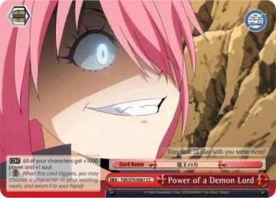 Power of a Demon Lord TSK/S70-E061 CC That Time I Got Reincarnated as a Slime Card